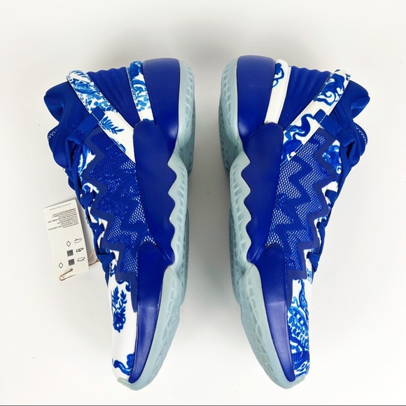 Adidas Mens D.O.N Issue 2 GCA Basketball Shoes Size 12.5 Blue White FX7426 - Picture 5 of 12